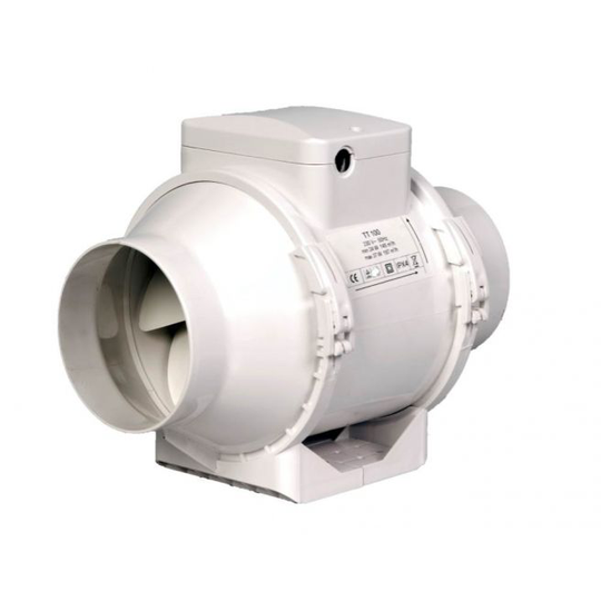 Duka Kanalventilator 100 Tt T Tidsstyret
