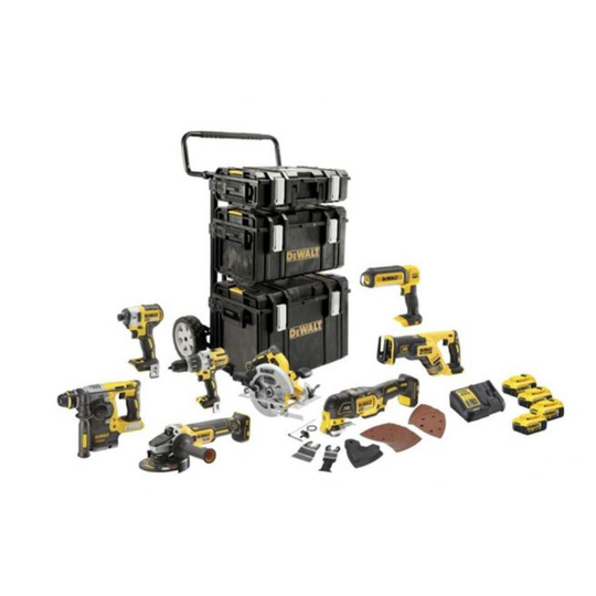 DeWALT 18V XR 8-pak Kombokit - DCK853P4-QW