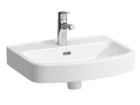 Laufen Kompas håndvask 56cm - håndvask 56cm bæring og boltmontage