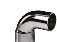 Vinkel 90° 42 mm - med muffe og glat ende
