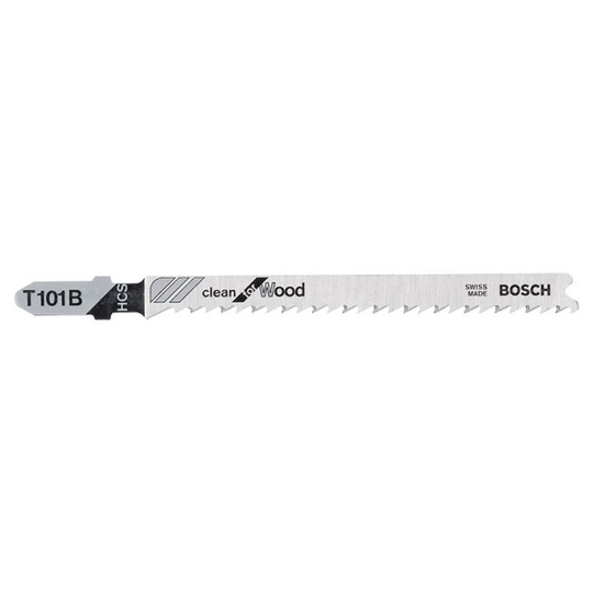Bosch Stiksavklinge T 101 B 100 Stk Træ - 2608637876
