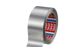 Tesa alu-tape sølv 50mmx50m - Ideel bl.a. til rep. af varmeanlæg, tage & tagrender m.m.