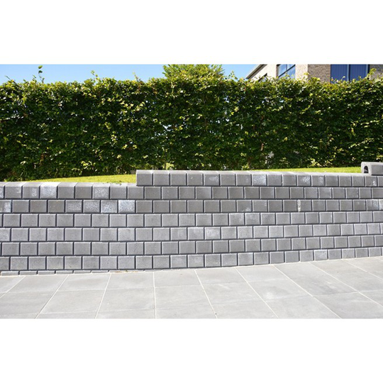 RBR Beton Royal Støttemur glat 18,8 x 30 x 25 cm - Koks