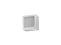 MAICO Ventilator EVN 15 til montering i vindue el. tynd plade 3-30 mm (hulmål 184-195 mm). Luftmængde 240 m³/h. Mål 226x226 mm.