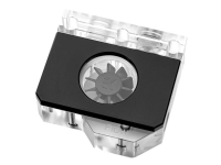 EkWaterBlocks EK-Quantum Scalar Flow Indicator Top-To-Bottom D-RGB - Vandflowindikator til væskekølesystem - sort