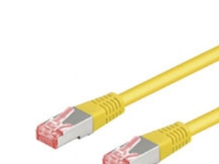 Goobay CAT 6-2000 SSTP PIMF Yellow 20m, 20 m