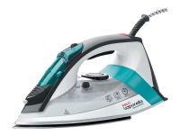 Polti Iron PLEU0251 Vaporella Quick & Comfort QC110 Steam Iron, 2200 W, Water tank capacity 300 ml, Continuous steam 30 g/min, White/Blue/Black