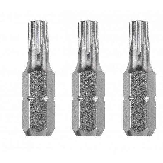 KWB Bits, 25 mm, industri, T10, 3 stk., på SB-kort - 49121210