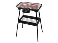 Adler AD 6602, 2000 W, Grill, Elektrisk, Bordplade, Grid, Sort