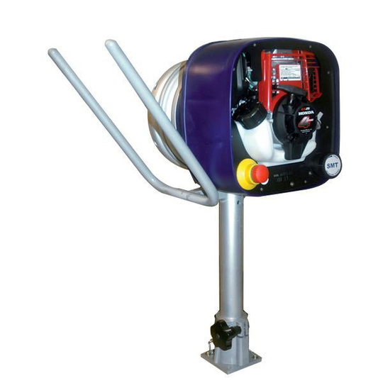Garnhaler med Trommel af Aluminium, 320x310x685mm