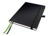 Notesbog Leitz Complete A5, linjeret, sort