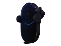 Xiaomi Mi Wireless Car Charger - Trådløs opladerholder til bil + bilstrømsadapter - 20 Watt - 3 A - sort