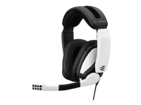 EPOS I SENNHEISER GSP 301 - Headset - fuld størrelse - kabling - 3,5 mm jackstik - hvid