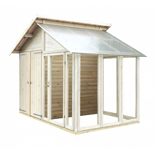Redskabsrum/drivhus 6,6 m² - 18001