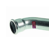 VSH bøjning 45° muffe/nippel 18 mm fz