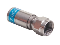 Triax 360943, F-type, F, 0,3 - 3000 Mhz, 34 dB, 75 ohm (O), Rustfrit stål
