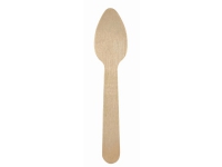 Bestik Huhtamaki teskeer, coatet træ, 11 cm, pose a 100 stk.
