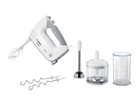 Bosch ErgoMixx MFQ36480 - Håndmixer - 450 W - hvid/grå