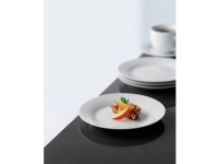 Desserttallerken Aida Daily Design, 19 cm, hvid, æske a 4 stk.