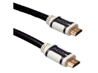 ICIDU Ultra HDMI 1.4 Cable with Ethernet, 1.8m, 1,8 m, HDMI Type A (Standard), HDMI Type A (Standard), Sort