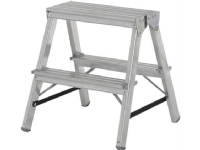 SILKEBORG STIGE Hobby arbejdsbuk aluminium 2x3 trin. Platformsmål: 131x365mm. Længde 0,65m