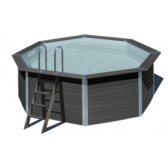 Swim & Fun Fuld komposit pool Ø4,10 x1,24m - 2760