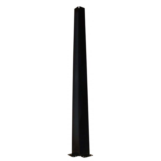 Home-it Bordben vinkeldesign - sort, 4 stk.