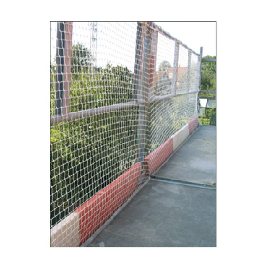 JUMBO Stilladsnet 3,20x100m. Rød - 32g/m2