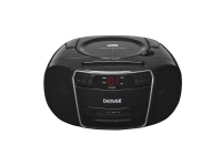 Boombox med FM/CD/KASSETT