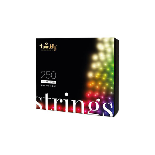 Twinkly String Smart Lyskæde 250 LED S.E. - Version 2.0 - 2020- Warm White Edition GEN II