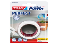 TESA extra Power Perfect, 2,75 m, Hvid, Stof, Pap, Papir, 38 mm, Hængende boks