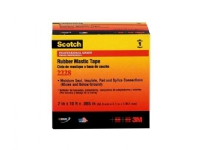 3M Rubber Mastic Tape, 2 stk, Sort, Gummi, 500 V, RoHS 2011/65/EU, 3 m