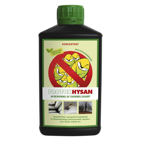 Protox Hysan Desinfektion 0,5l 1.07.6desinfektion & Lugtsanering Indenfor Dampspærre