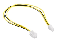 Cablexpert - Forlængerkabel til strøm - 4-PIN intern strøm (hun) til 4-PIN intern strøm (han) - 30 cm