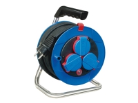 brennenstuhl Garant Compact cable reel H05RR-F 3G1,5 - Forlængelsesspole - input: strøm - output-stikforbindelser: 3 (strøm) - 15 m - sort