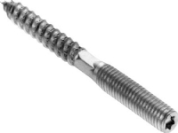 Walraven ansatsskrue M8x100mm - Elforzinket med torx 25. Fastgørelse i væg eller loft