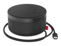 Lenovo Go - Konferencetelefon håndfri - kabling - USB-C - stormgrå - Certified for Microsoft Teams - for IdeaPad S340-14 ThinkCentre M80s Gen 3 M90