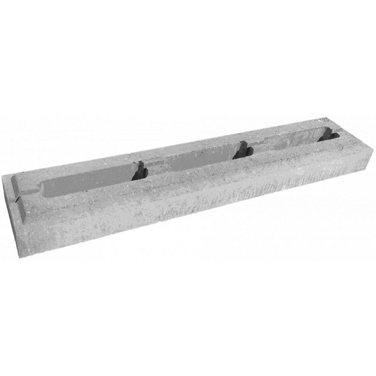 RBR Nordic Wall Trend - 90x18x8 - Grå -Glat Støttemur