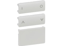 LAURITZ KNUDSEN FUGA® tangentsæt for batteritryk 2 sl lysegrå.