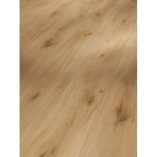 Parador Basic 600 XS Eg Horizont natur silkemat struktur brede planke - Laminatgulv