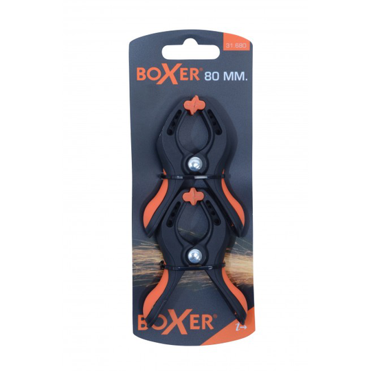 Boxer Limklemme 80 mm. - 2 stk.