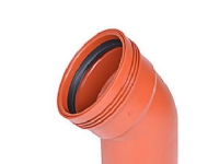 PP-bøjning 45 gr. 200mm - Wavin