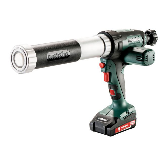 Metabo Kpa 18 Ltx 400 Fugepistol 1x2,0 - 601206600