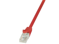 LogiLink EconLine - Patchkabel - RJ-45 (han) til RJ-45 (han) - 5 m - UTP - CAT 6 - rød