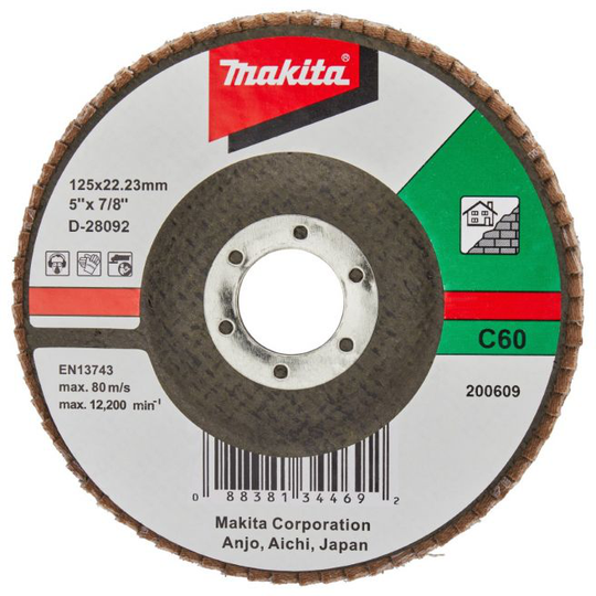Makita Slibeskive 125/c60 - D-28092
