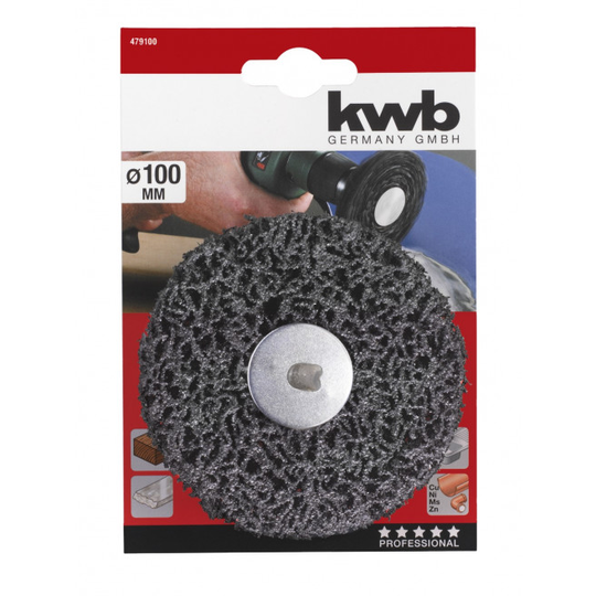 KWB Grovslibeskive 100 mm, kort aksel