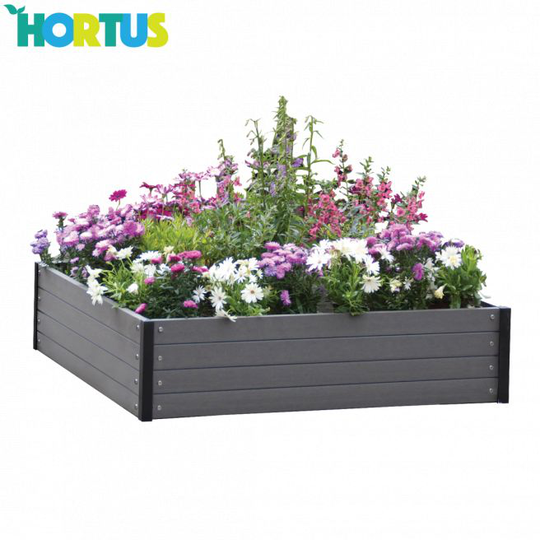 HORTUS Højbed WPC 24 x 110 x 110 cm