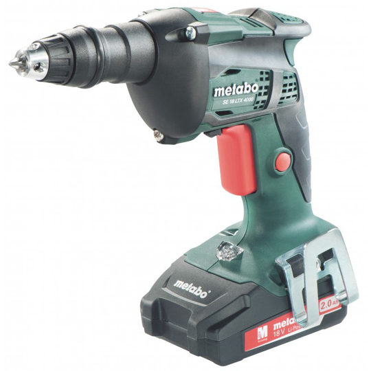 Metabo SE 18 LTX 4000 Skruemaskine 2x2,0 Ah