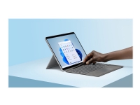 Microsoft Surface Pro Signature Keyboard - Tastatur - med touchpad, accelerometer, Surface Slim Pen 2 opbevaring og opladningsbakke - AZERTY - fransk