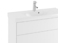 Ifö Sense møbelpak.compa,Spira - H:59,5cm B:90cm D:36,6cm lige greb inkl.Vandlås og 2 skuffer